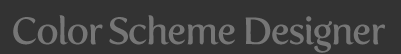 Color Scheme Designer