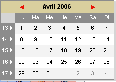 Calendrier-ADP-GSI Conception par Usabilis du calendrier pour ADP GSI
