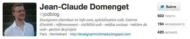 Twitter Jean-Claude Domenget Twitter Jean-Claude Domenget