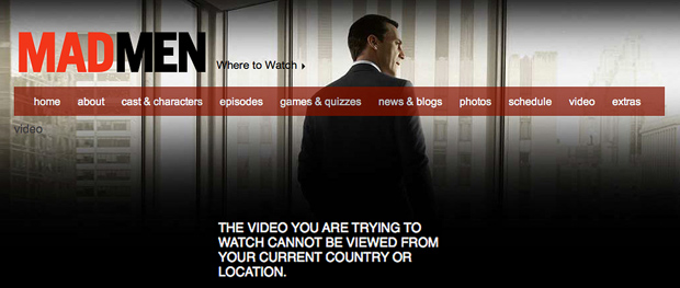 Internationalisation web : Mad Men