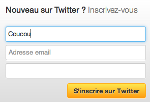 Exemple de formulaire avec libellés fusionés avec le champ de saisie
