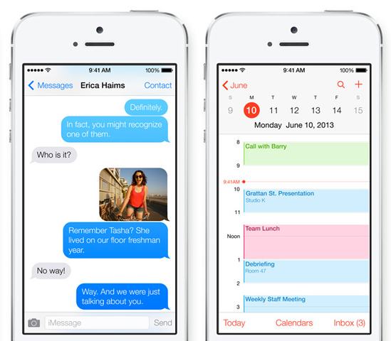 Conception Flat Design - Gamme de couleur dans l'iOs7