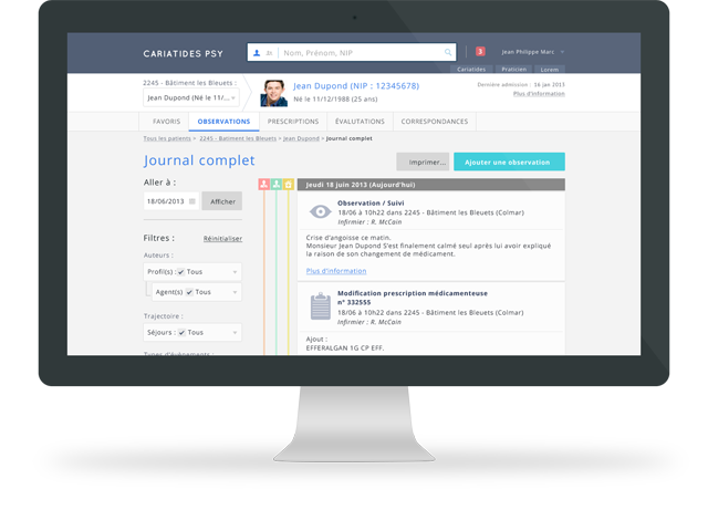 Application iPad : Odilon Redon : interactivité tactile 