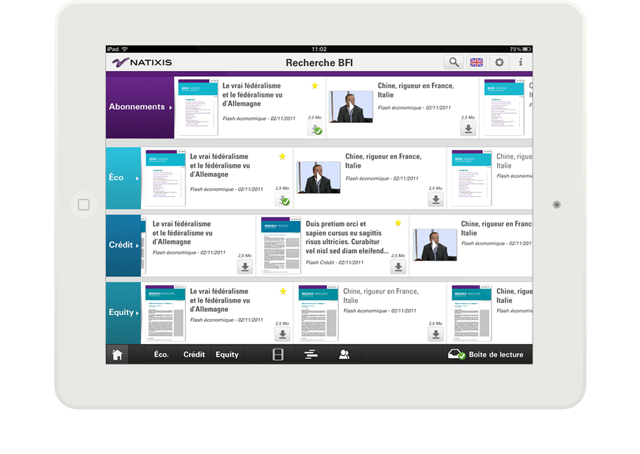 iPad : application pour musées