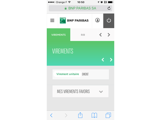 UX mobile & idées reçues - Site mobile BNP