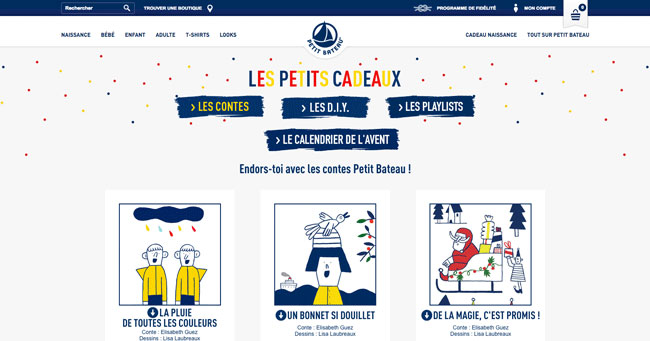 Expérience client omnicanale : modification de la page d'accueil en fonction de la saisonnalité et du public