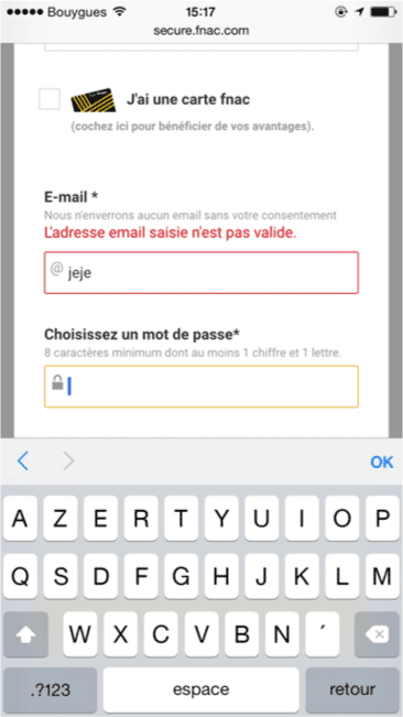 Guidage - incitation - champs-de-saisie