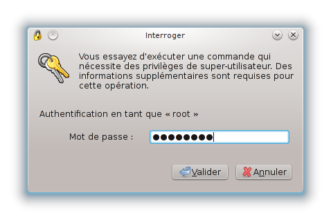 Contrôle explicite utilisateur