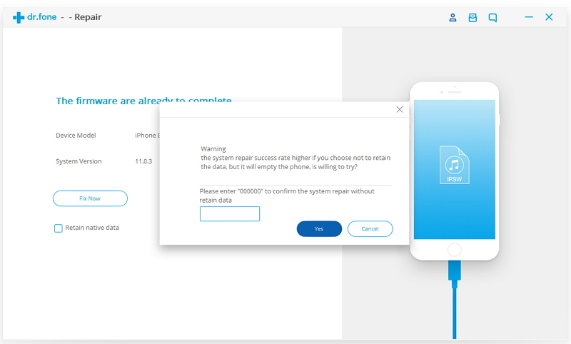 Gestion des erreurs iphone