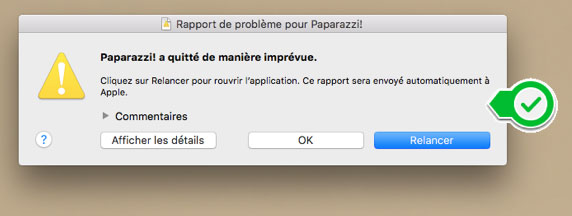 qualité des messages erreurs