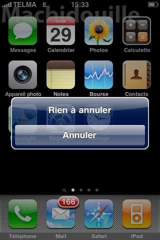 qualité des messages erreurs fail