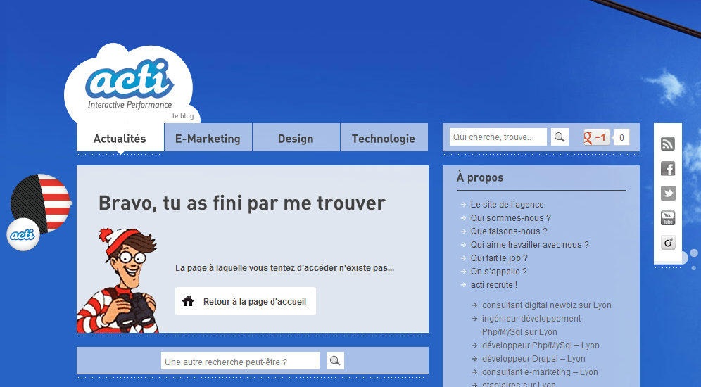qualité des messages erreurs
