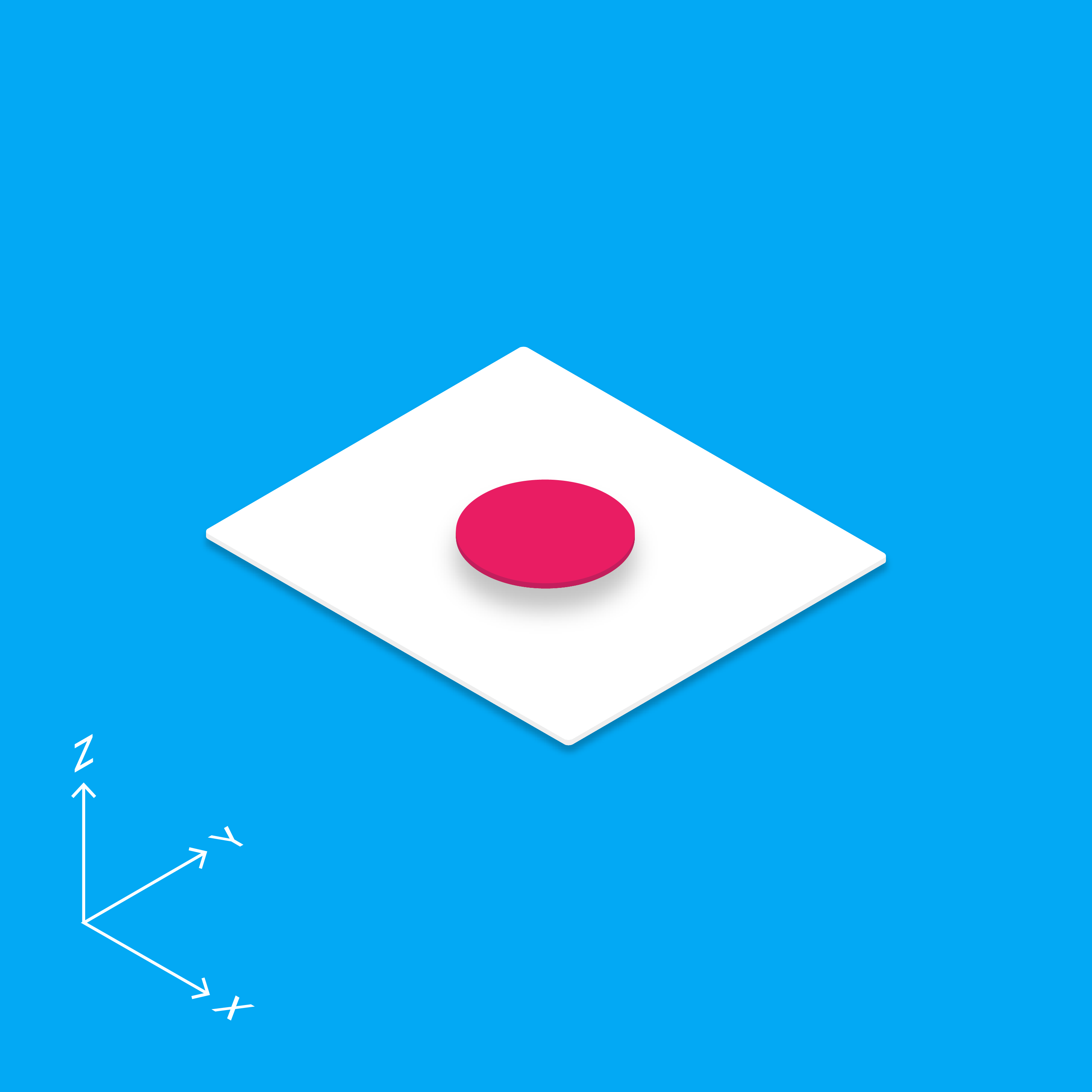 Material Design environement 3D