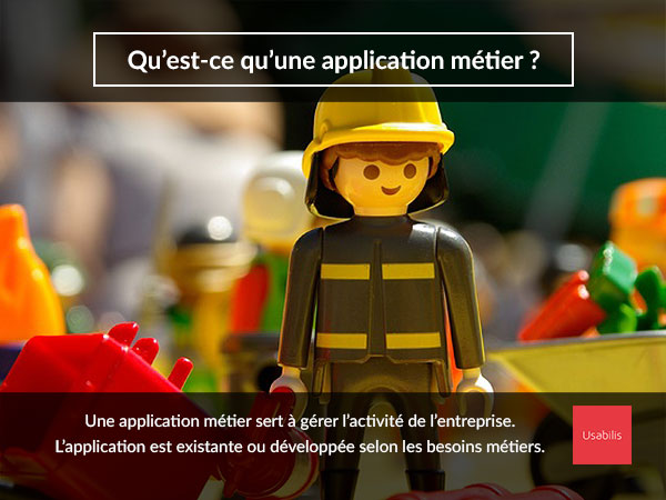 Définition application métier