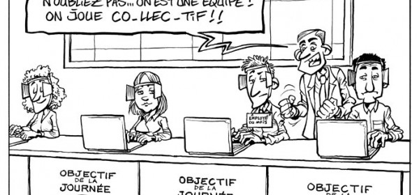 Le contraire du codesign : len travail en silos