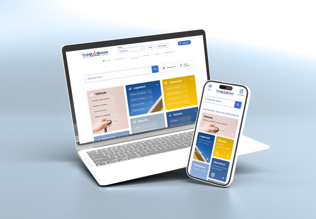 Le nouveau site CMNE en version desktop et mobile.