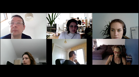 Capture visioconférence Formation UI Design