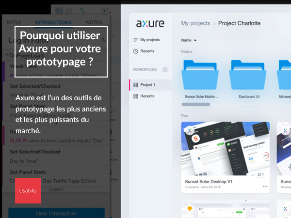 Axure, logiciel de prototypage