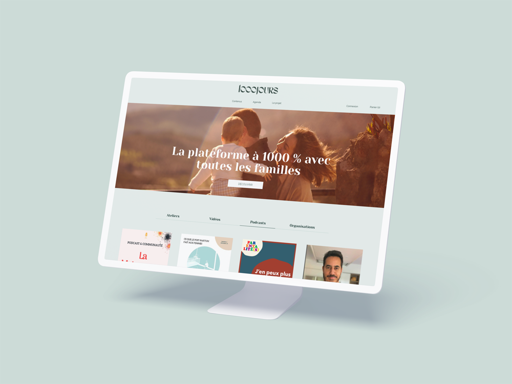 Le site web de 1000 jours