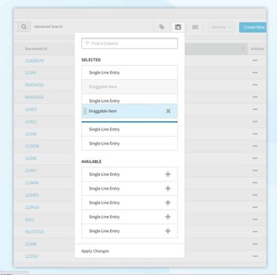 Colonnes - Dribbble - data tables
