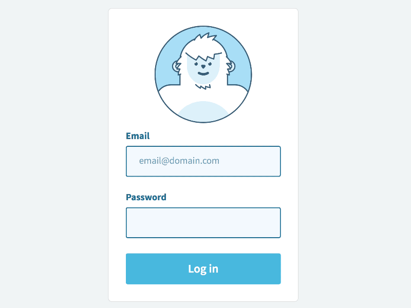 yeti - Micro interaction