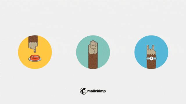 Animation UI Mailchimp