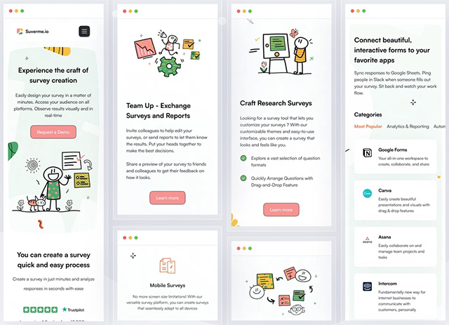 Etapes étude UX en questionnaire