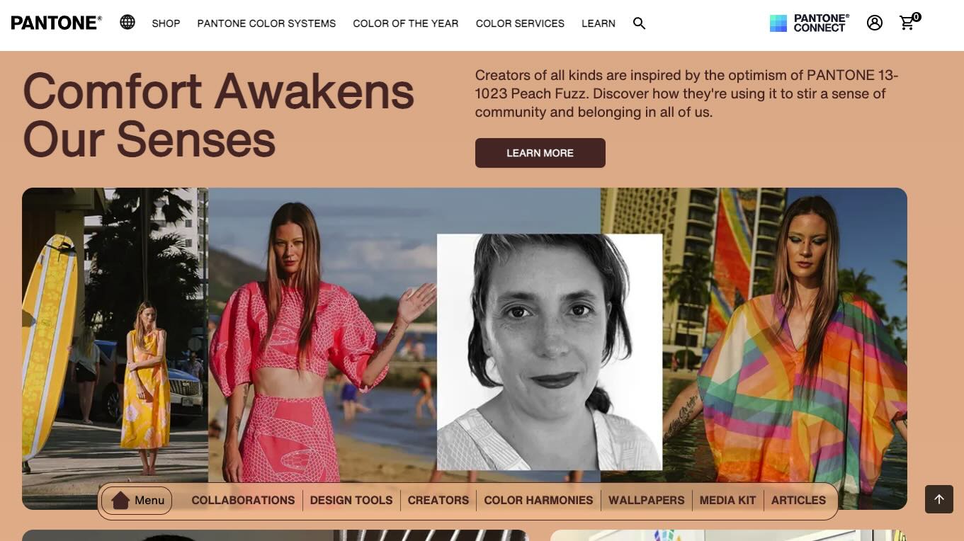 Page sans hiérarchie graphique